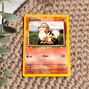 POKEMON ⋆ Growlithe 28/102